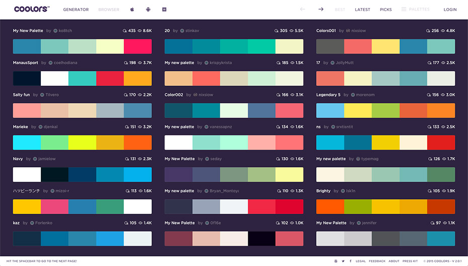 Color Resource | Coolors