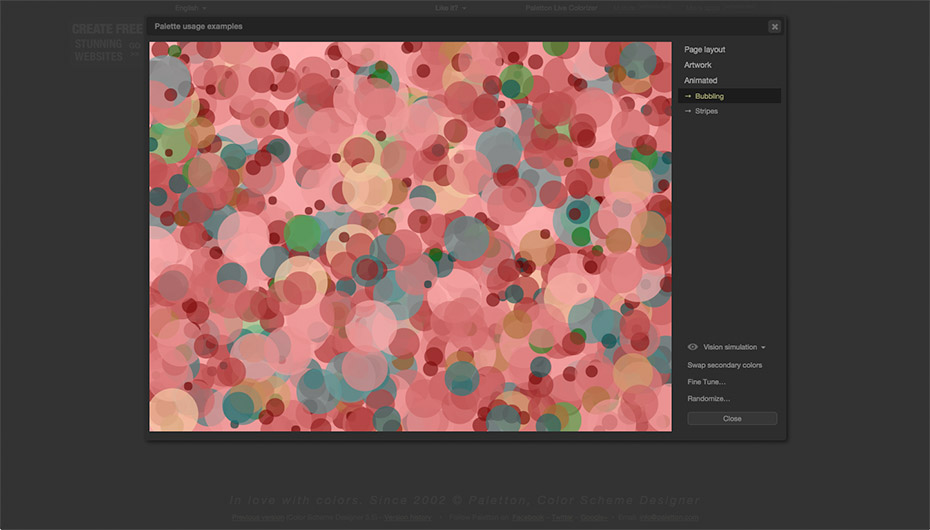 Color Resource | Paletton