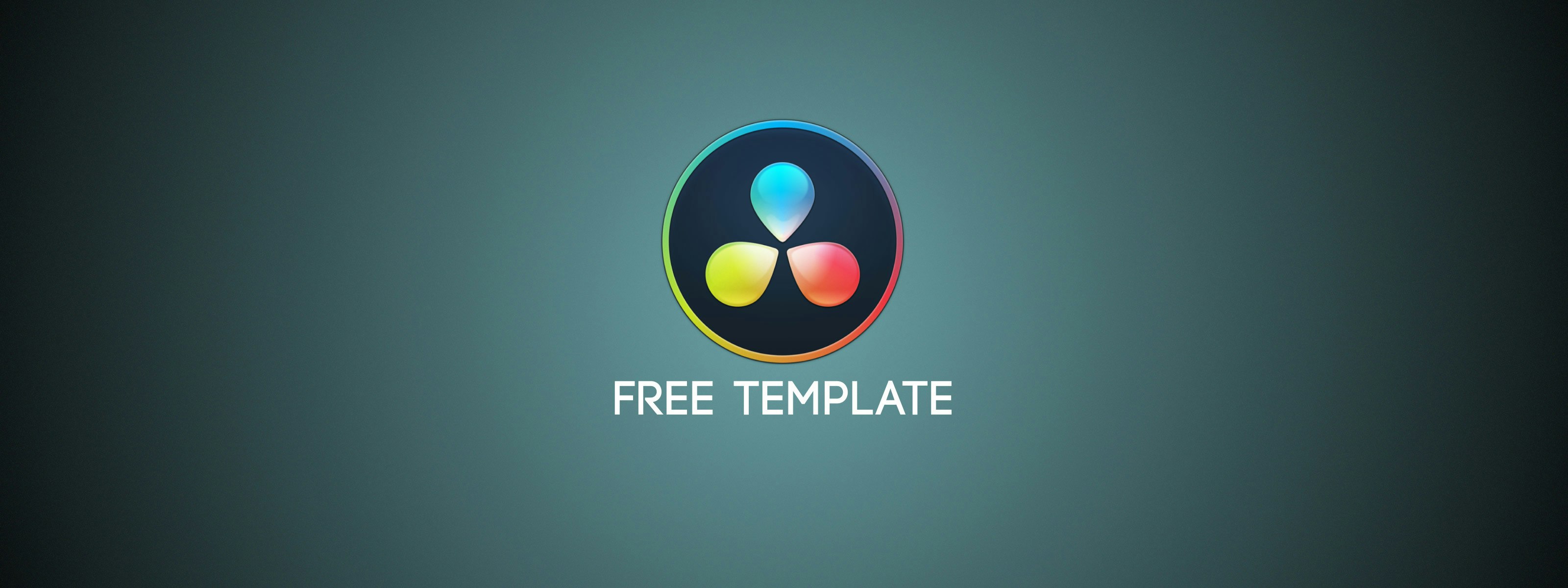 free title template davinci resolve