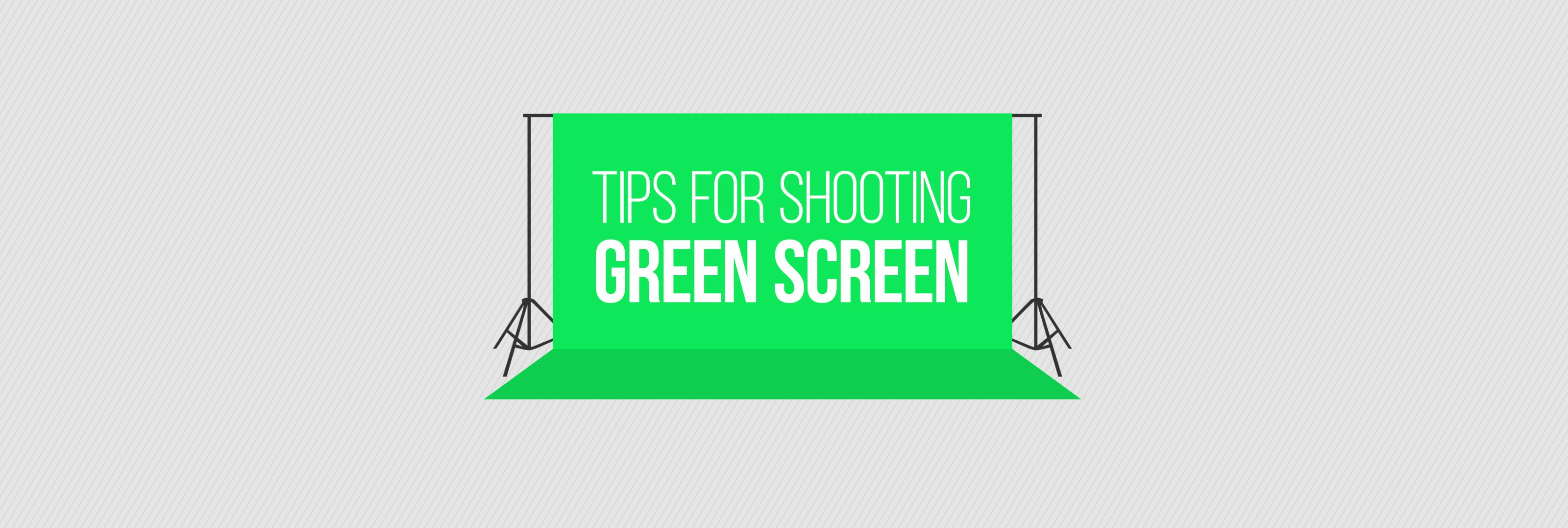 Tips For Shooting With Green Screen Motion Array