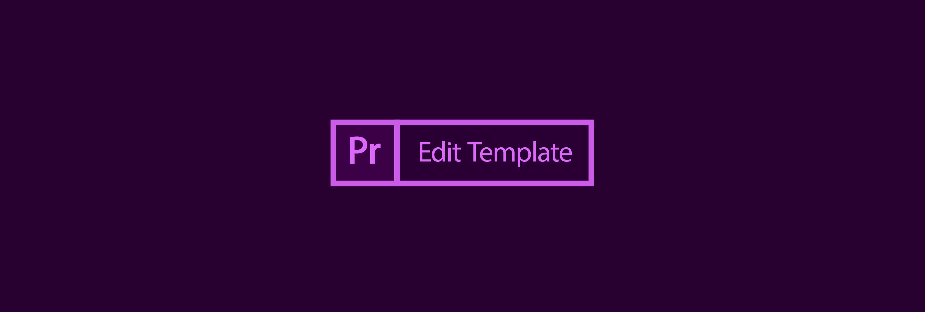 Free Premiere Pro Edit Template Motion Array
