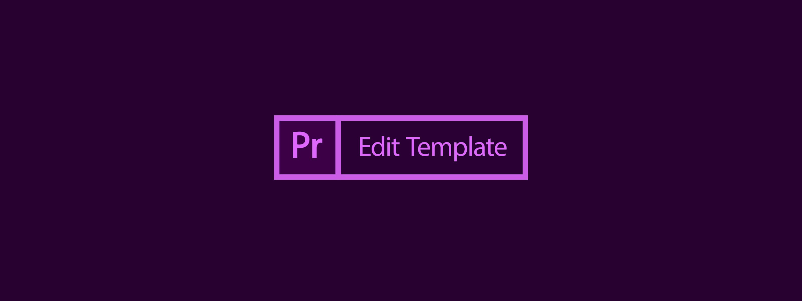 Free Premiere Pro Edit Template Motion Array